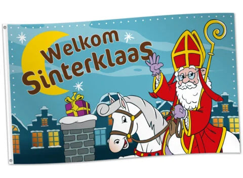 Vlag Sinterklaas 150 x 90 cm