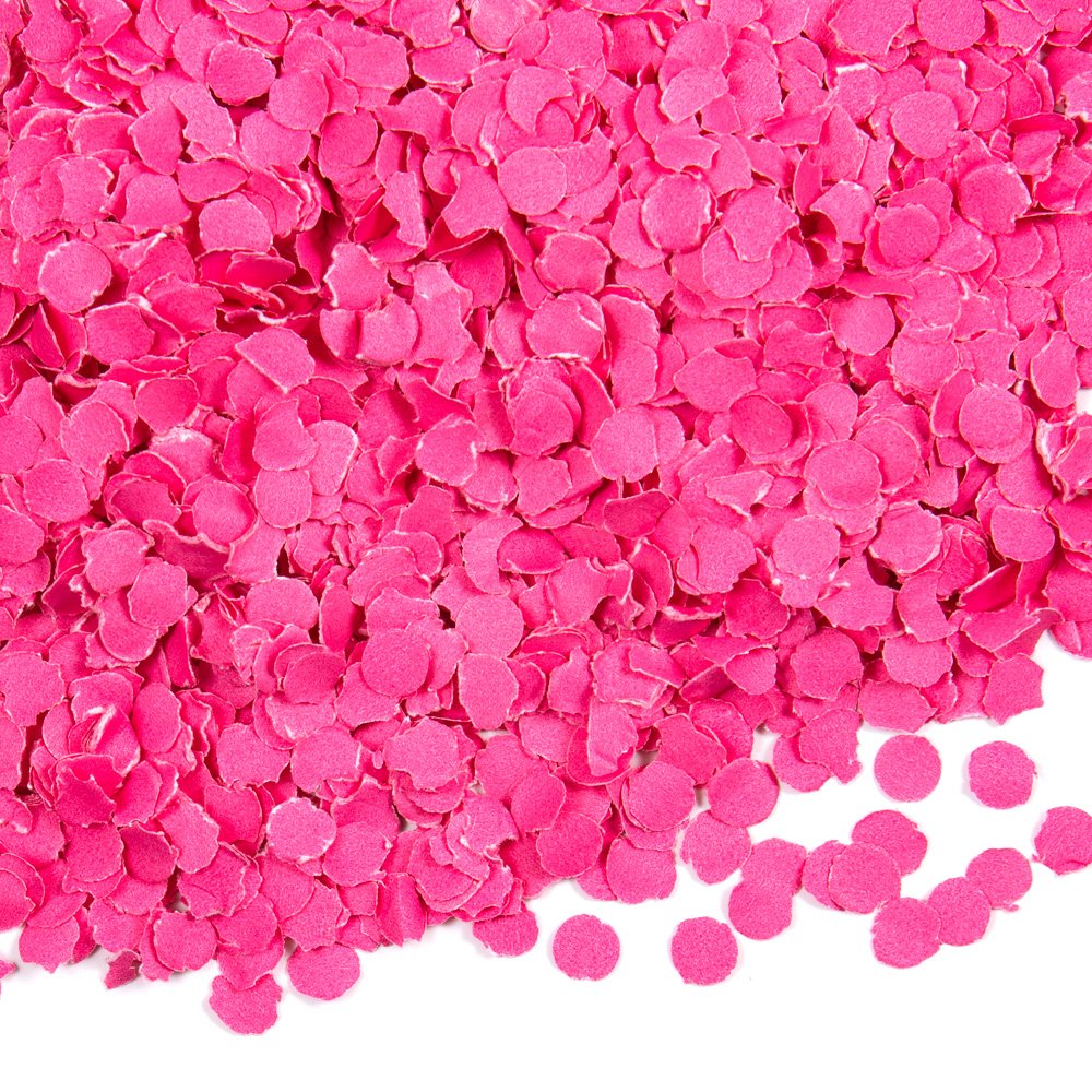 Confetti Roze - 10mm 100gr