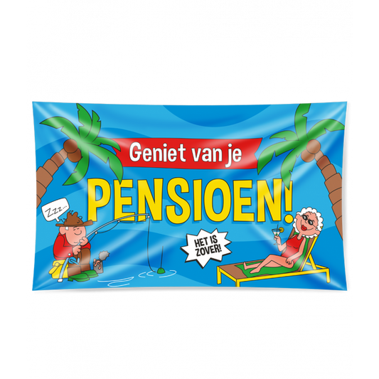 XXL Gevalvlag - Pensioen