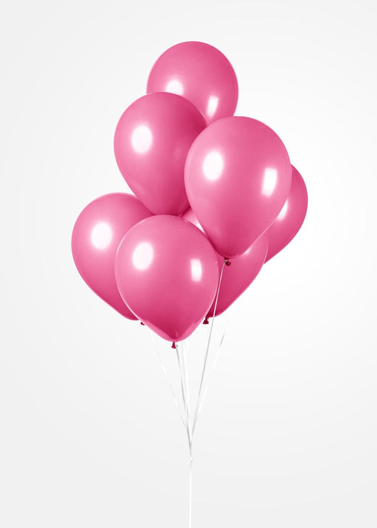 25 Ballonnen 12″ Donker Roze