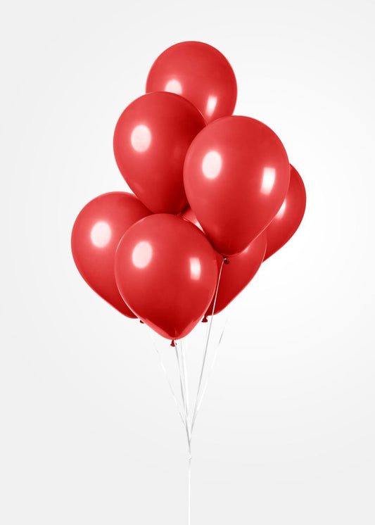 25 Ballonnen 12″ Rood